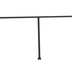 The Living Store markisestolpesæt 450x245 cm jern antracitgrå - Markiser
