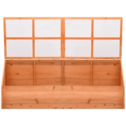 The Living Store minidrivhus 180x57x62 cm træ - Drivhuse
