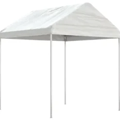 The Living Store pavillon med tag 13,38x2,28x2,69 m polyethylen hvid - Festtelte & havepavilloner