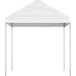 The Living Store pavillon med tag 13,38x2,28x2,69 m polyethylen hvid - Festtelte & havepavilloner