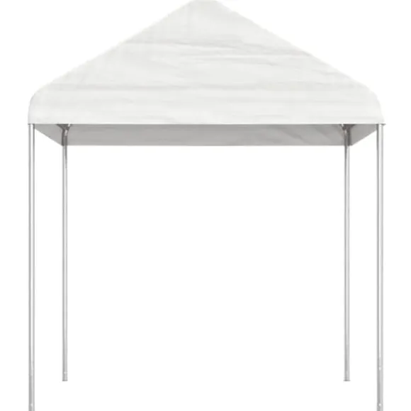 The Living Store pavillon med tag 13,38x2,28x2,69 m polyethylen hvid - Festtelte & havepavilloner