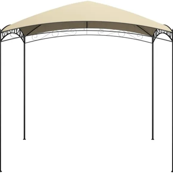 The Living Store pavillon 3x3x2,65 m 180 g/m² cremefarvet - Festtelte & havepavilloner