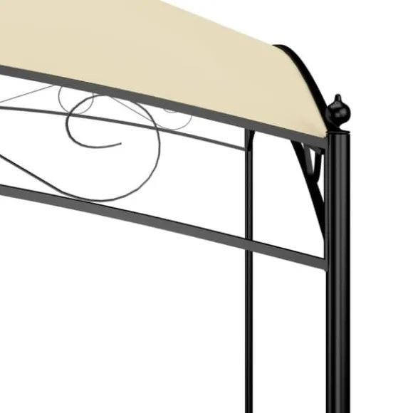 The Living Store pavillon 3x3x2,65 m 180 g/m² cremefarvet - Festtelte & havepavilloner