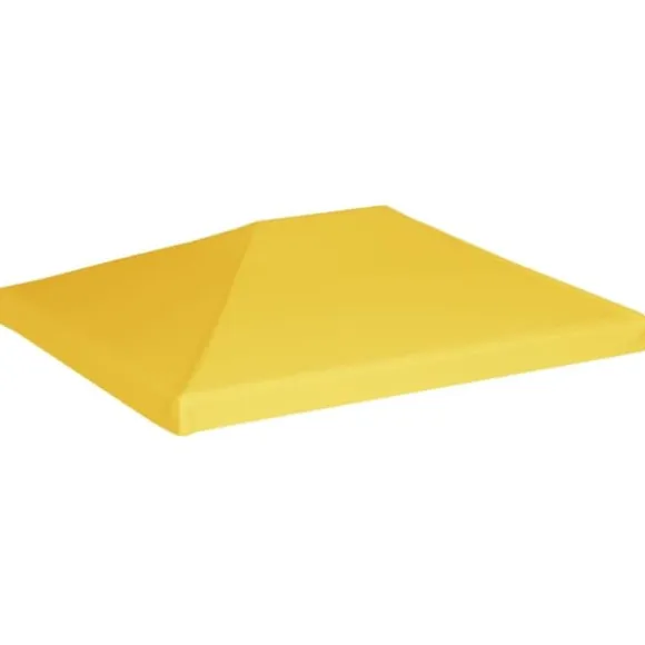 The Living Store pavillontopdække 270 g/m² 4x3 m gul - Festtelte & havepavilloner – tage