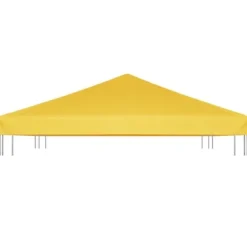 The Living Store pavillontopdække 270 g/m² 4x3 m gul - Festtelte & havepavilloner – tage