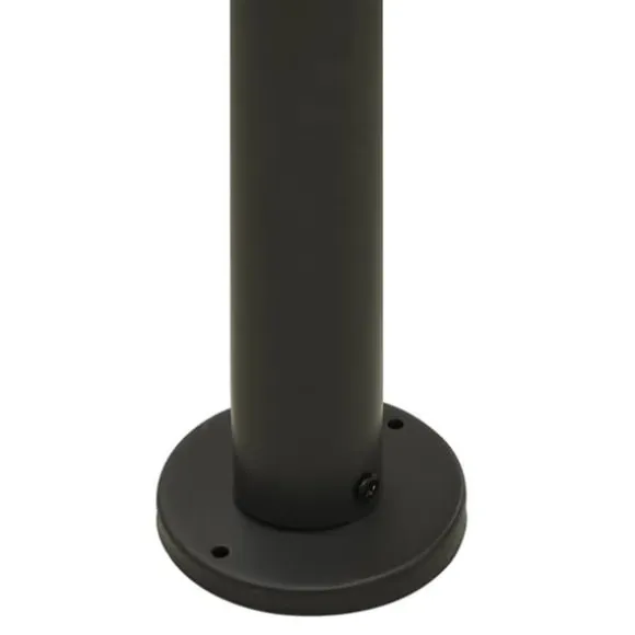 The Living Store pergola med sammenrulleligt tag 3x3 m 180 g/m² antracitgrå - Havebuer, espalierer & pergolaer