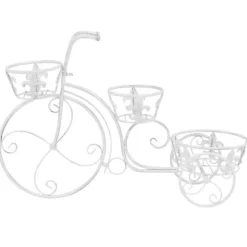 The Living Store plantestativ cykelform vintagestil metal - Planteborde
