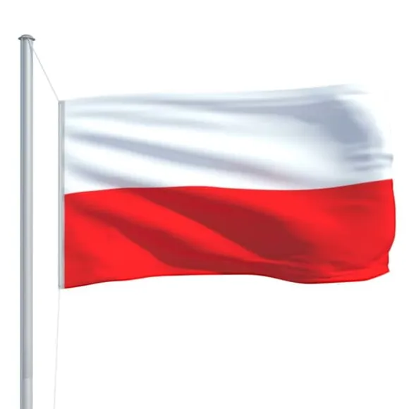 The Living Store polsk flag 90x150 cm - Flag & vimpler