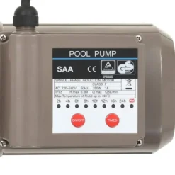The Living Store poolpumpe med timer 0,25 HK 8000 l/t. sort - Pool & spa – filtre