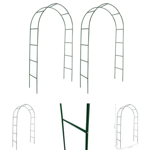 The Living Store rosenbue 2 stk. til klatreplanter - Havebuer, espalierer & pergolaer