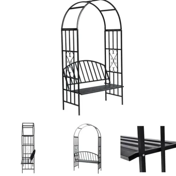 The Living Store rosenbue med bænk - Havebuer, espalierer & pergolaer