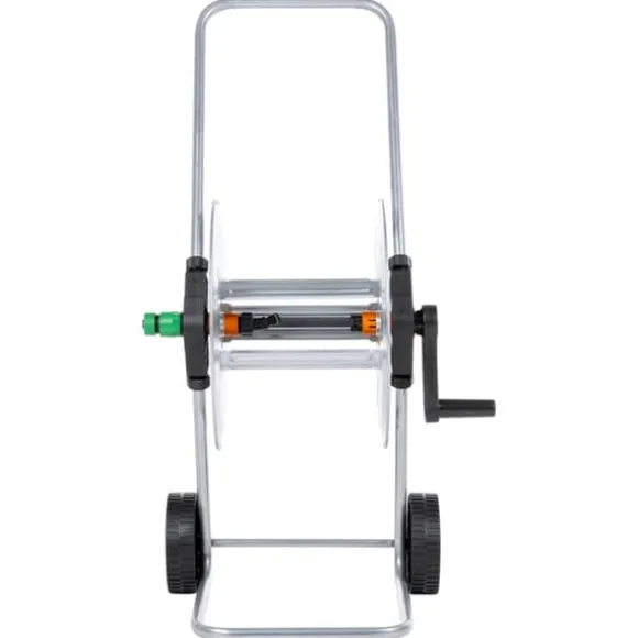 The Living Store slangetromle til 50 m 1/2" eller 35 m 3/4" slange stål - Opbevaring af haveslanger