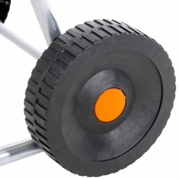 The Living Store slangetromle til 50 m 1/2" eller 35 m 3/4" slange stål - Opbevaring af haveslanger
