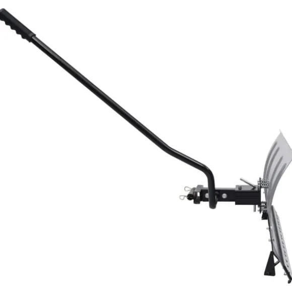 The Living Store sneskovl til græsslåmaskine med adapter 100 cm - Sneskovle