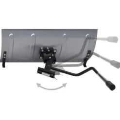 The Living Store sneskovl til græsslåmaskine med adapter 100 cm - Sneskovle