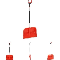 The Living Store sneskovl 136 cm aluminium rød - Sneskovle