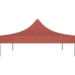 The Living Store tag til festtelt 4x3 m 270 g/m² terrakottafarvet - Festtelte & havepavilloner – tage