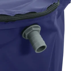 The Living Store vandtank med hane sammenfoldelig 1350 l PVC - Vandingsartikler