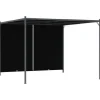 Tilbagetrækkelig pergola 3x3 m - Innovativ udendørs skygge | Farve: Antracitgrå