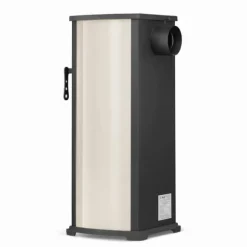 Træbrændeovn - antracit & beige - 8,5kW