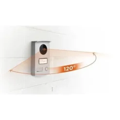 Trådbundet videointercom med märken Pekskärm 7 - VisioDoor 7+ RFID