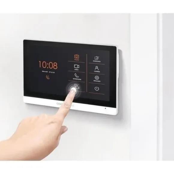 Trådbundet videointercom med märken Pekskärm 7 - VisioDoor 7+ RFID