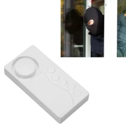 Trådløs dør- og vinduesalarmsensor Tyverisikring 108 dB Nem installationssikkerhedsalarm til hjemmeskab