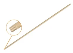 Træhåndtag 120 cm (gevind) / TEGER (pakke med 25)