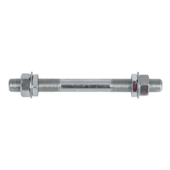 Trillebørhjul tubeless 4,00-8 - diameter 40 cm - Orange/Hvid