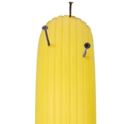Trillebørhjul, 33x9 cm, Gul, Rød