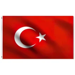 Tyrkiet Flag - 150 x 90 cm