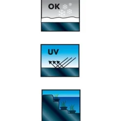 Ubbink AquaLiner damfolie 4 x 5 m PVC 0,5 mm 1331950 403734