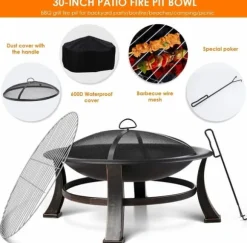Udendørs bålpladser, BBQ grill, madlavningsoverflade