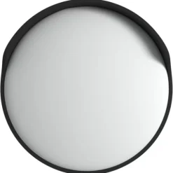 Udendørs konveks trafikspejl Ø45 cm polycarbonat sort - Trafikspejl - Trafikspejle - Home & Living