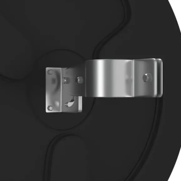 Udendørs konveks trafikspejl Ø45 cm polycarbonat sort - Trafikspejl - Trafikspejle - Home & Living