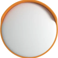 Udendørs konveks trafikspejl Ø30 cm polycarbonat sort - Trafikspejl - Trafikspejle - Home & Living