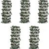 Udvideligt pilehegn med espalier - 5 stk. | Mål: 180x60 cm | Kunstige blade