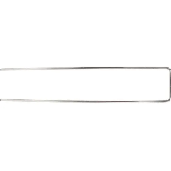 U-formede havepæle i galvaniseret stål - 100 stk. - 3 mm tykkelse