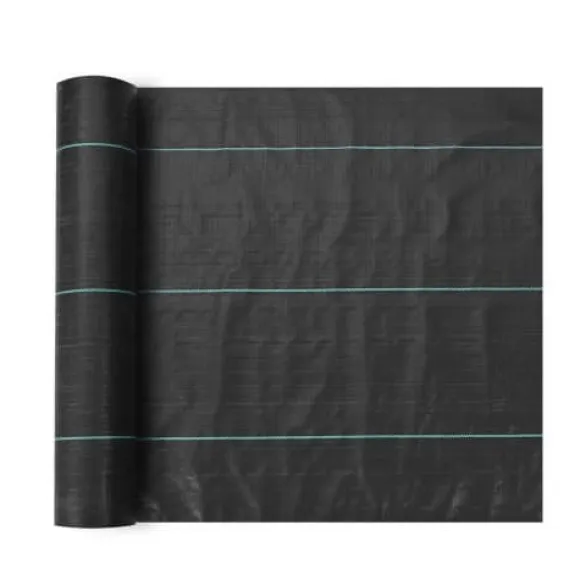 Ukrudtsdug, 91x9144 cm, Sort, Polypropylen
