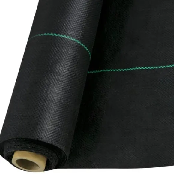 Ukrudtsdug, 200x9144 cm, Sort, Polypropylenstof