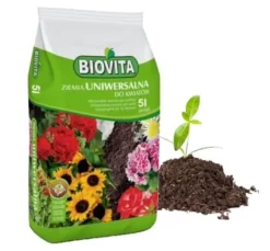 Universal havejord 5,5-6,5 pH til blomster 5 l