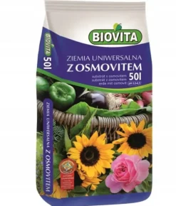Universal jord til blomster med Osmovit 50L