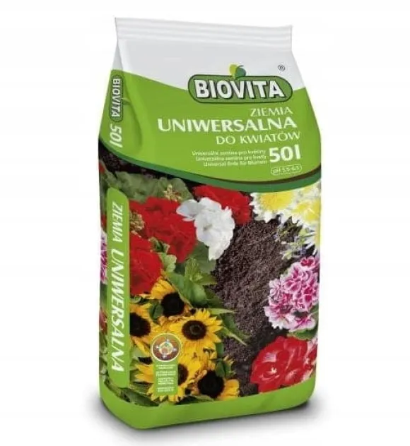 Universal jord til blomster havesubstrat 50l