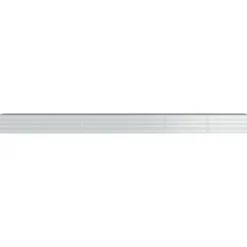 Upphöjd odlingslåda i galvaniserat stål - Trädgårdsbädd | Färg: Silver | Storlek: 600x80x45 cm