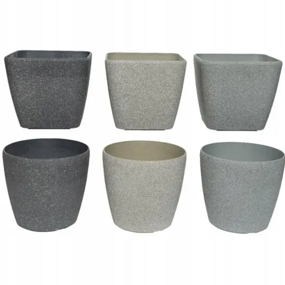 Urtepotte plastiklåg mix 22 cm