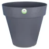 Urtepotte Riviera 414076 Cirkulær Grå Plastik