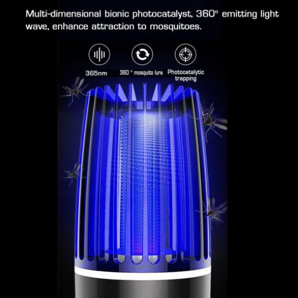 USB direkte stik Mosquito Lampe Hængbar Husholdnings Mosquito Killer Lampe