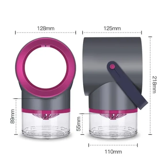 USB Myggefanger med UV-lys, hvid