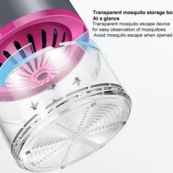 USB Myggefanger med UV-lys, hvid