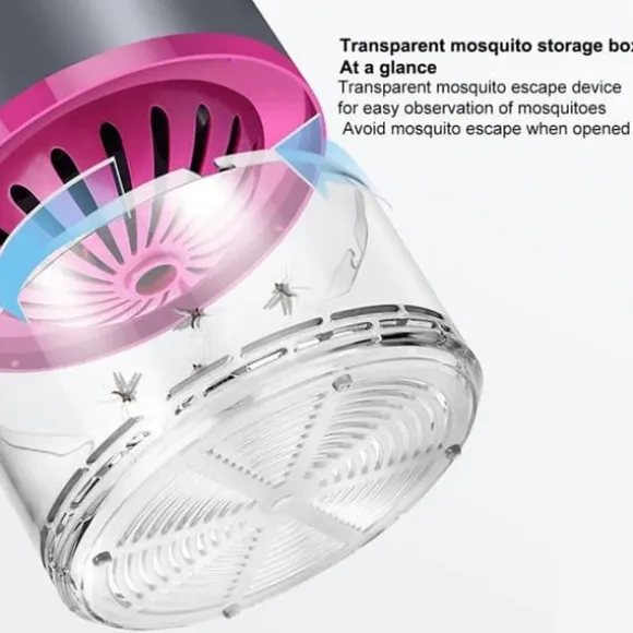 USB Myggefanger med UV-lys, hvid